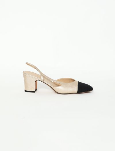 Magenta Crystal Slingbacks main image 0