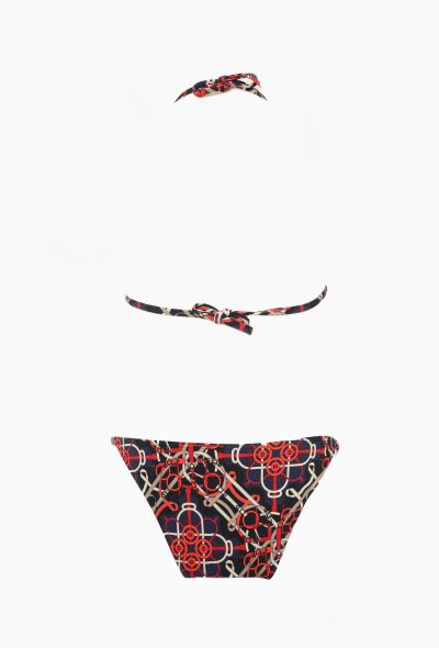 Hermès 'Eperon d'Or' Printed Bikini - 2 Hermès 'Eperon d'Or' Printed Bikini - 2