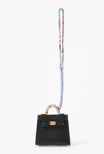 Hermès Lizard Kelly Twilly Bag Charm - 1