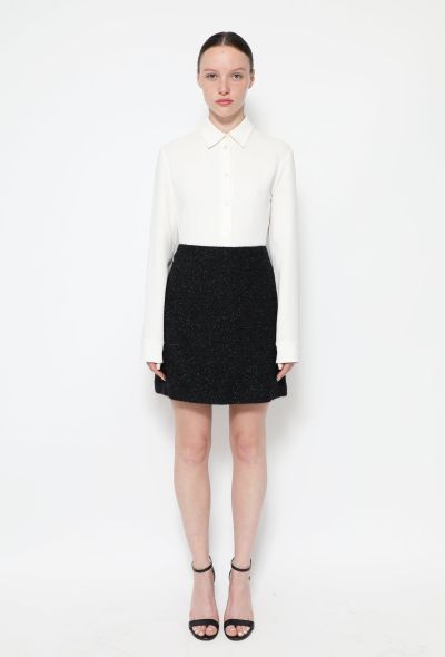                             F/W 2013 Iridescent Tweed Skirt - 1