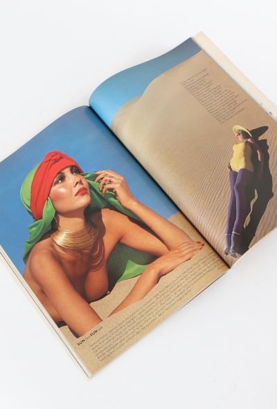 VOGUE UK 1976 David Bailey Summer Issue Set - 2 VOGUE UK 1976 David Bailey Summer Issue Set - 2