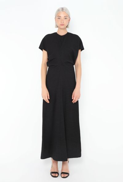 Toteme 2023 Ruched-Waist Dress - 1 Toteme 2023 Ruched-Waist Dress - 1