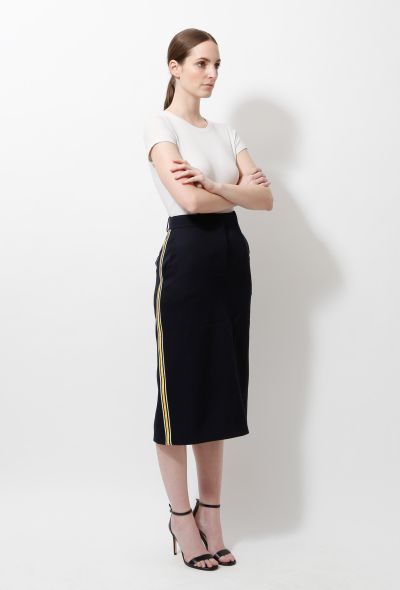                                         F/W 2017 Side Striped Skirt-2