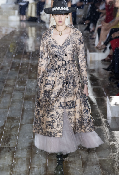 Dior Toile de Jouy Trench Coat, Resort 2019 - 2
