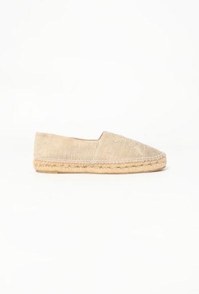 Chanel Tonal Suede 'CC' Espadrilles - 1 Chanel Tonal Suede 'CC' Espadrilles - 1