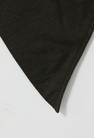 Chanel Cashmere & Wool Scarf - 2