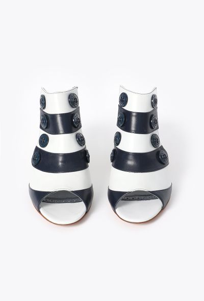 Manolo Blahnik Marinère Sailor Mules - 2 Manolo Blahnik Marinère Sailor Mules - 2