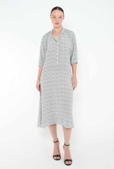 Céline 2020 Floral Chiffon Dress - 2 Céline 2020 Floral Chiffon Dress - 2