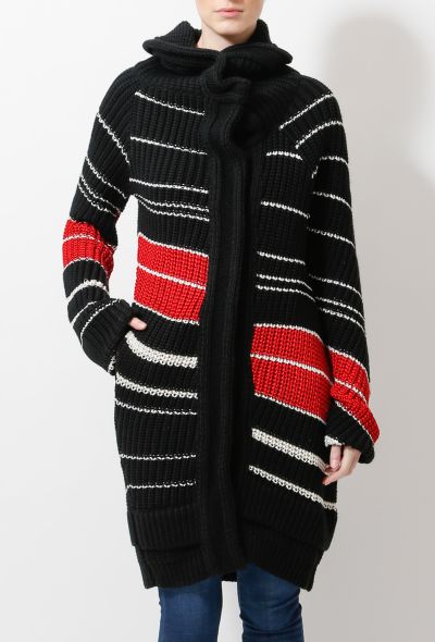 Balenciaga 2009 Oversized Striped Cardigan - 1 Balenciaga 2009 Oversized Striped Cardigan - 1