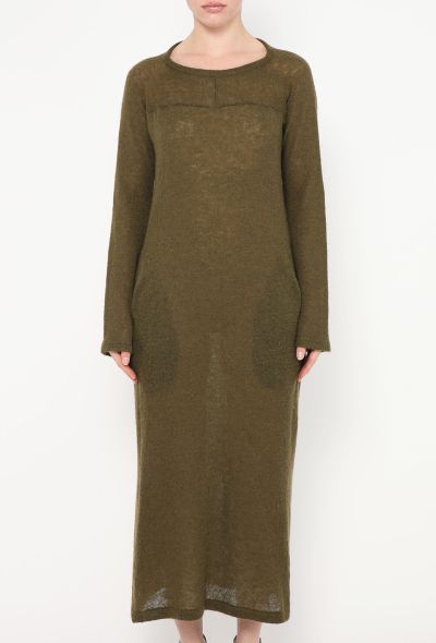 Yohji Yamamoto 2023 Knit Pocket Dress - 2 Yohji Yamamoto 2023 Knit Pocket Dress - 2
