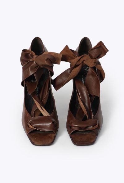 Saint Laurent Tom Ford 2001 Leather Wrap Pump - 2