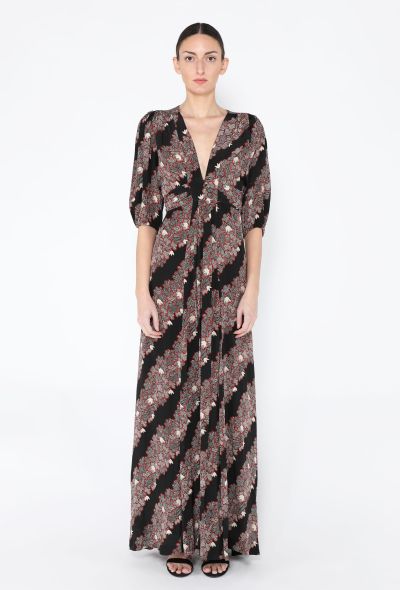 Ossie Clark '70s Printed Rayon Dress - 2