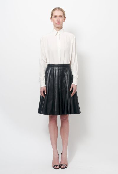                                         A/W 2011 Faux Leather Skirt-1