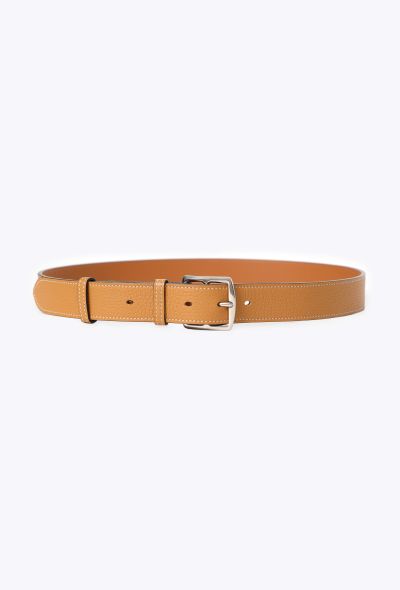 Hermès Cleménce Leather Etrivière Belt - 1