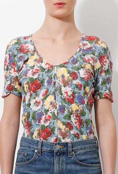                                        Floral blouse-2