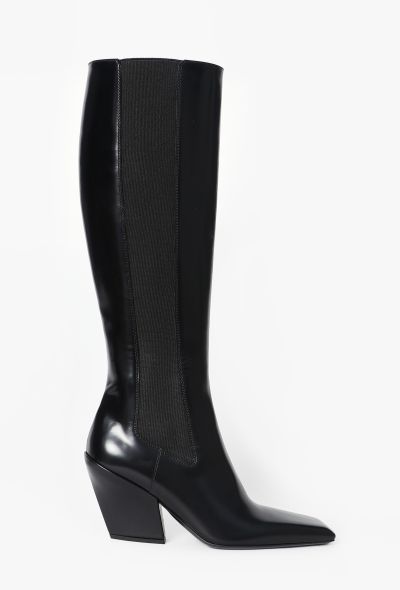 Prada F/W 2022 Leather Knee-High Boots - 1 Prada F/W 2022 Leather Knee-High Boots - 1