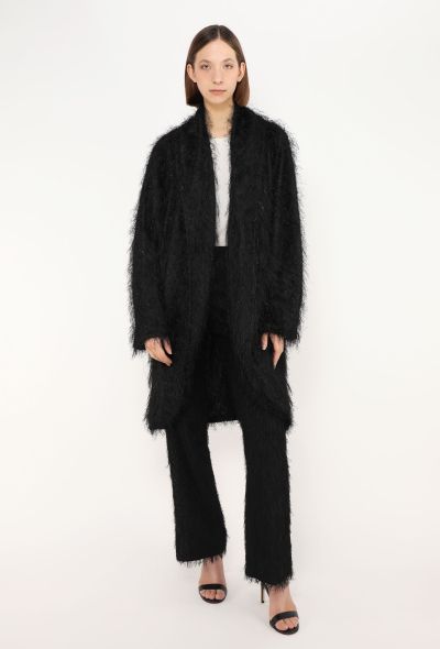 Fendi 1999 Iridescent Mohair Shawl Ensemble - 1