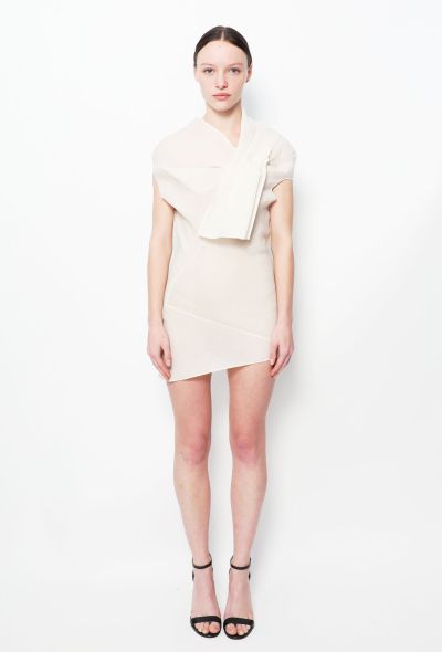                             Ivory Asymmetrical Dress - 2