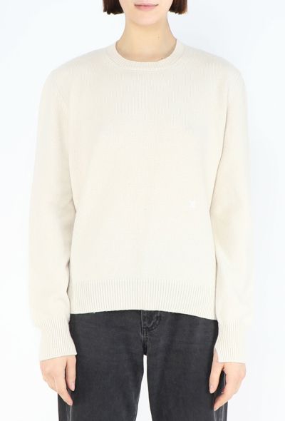 Céline Cashmere Open-Back Triomphe Sweater - 1