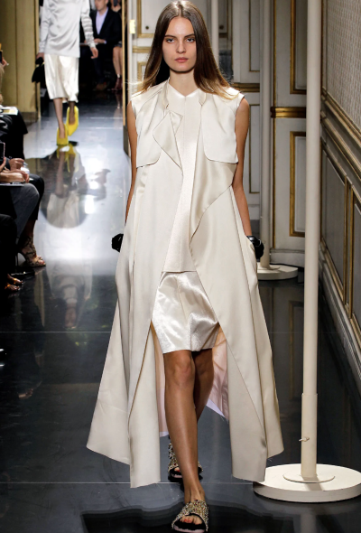 Céline S/S 2013 Distressed Hem Shift Dress - 2