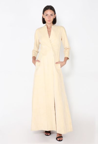 Halston Ultrasuede Wrap Dress, 1970s - 1