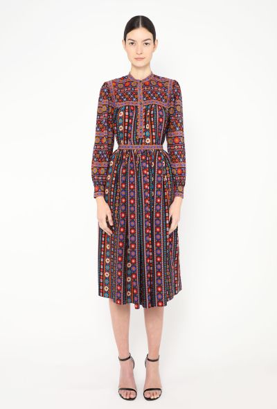 Saint Laurent Late '70s Floral Russian Ensemble - 2 Saint Laurent Late '70s Floral Russian Ensemble - 2