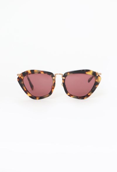 Miu Miu Tortoiseshell Cat-Eye Sunglasses - 1 Miu Miu Tortoiseshell Cat-Eye Sunglasses - 1