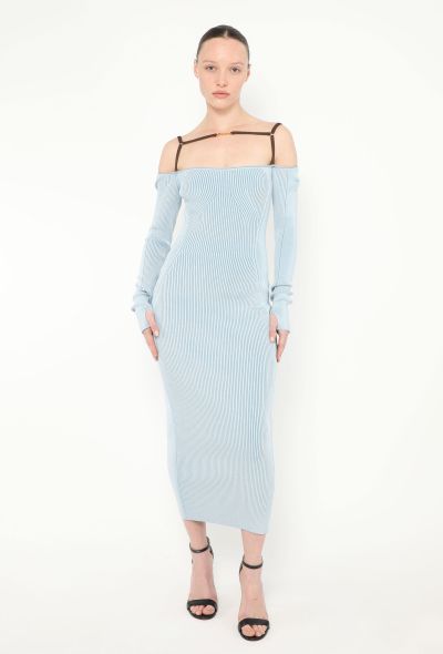 Jacquemus 2024 Sierra Ribbed Cage Dress - 1 Jacquemus 2024 Sierra Ribbed Cage Dress - 1