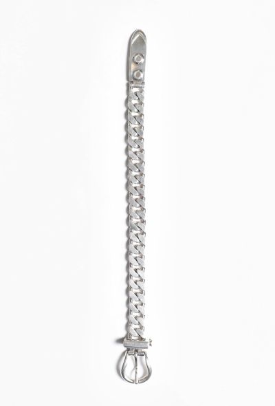                             Vintage Silver Sellier Buckle Bracelet - 2