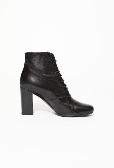                             Lace-Up 'Babies' Leather Boots - 1