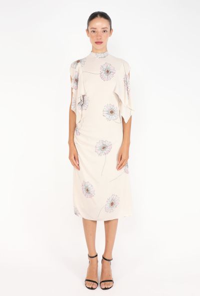 Prada Floral Printed Crêpe Dress, 2024 - 1