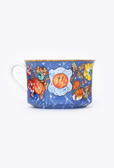 Hermès Vintage 'Pierres d'Orient et d'Occident' Limoges Mug - 1