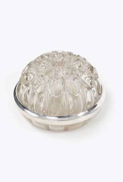 Vintage Objects & Decor 1940s Sterling & Glass Flower Pick - 2