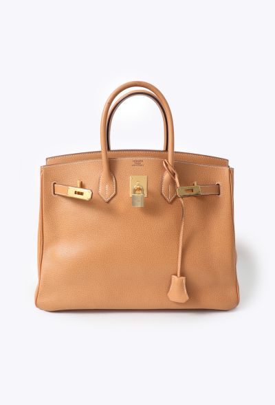 Hermès Natural Ardennes Birkin 35 - 2