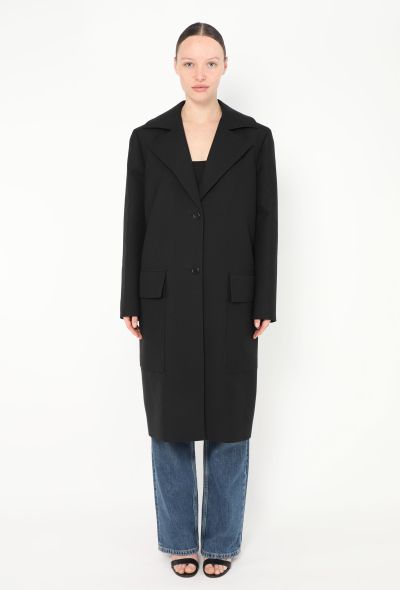 The Row S/S 2024 Nat Notched Coat - 1 The Row S/S 2024 Nat Notched Coat - 1