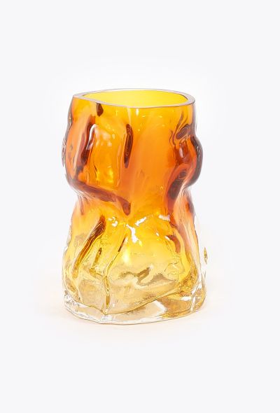 Vintage Objects & Decor FOS Contemporary Blown Glass Vase - 1