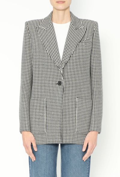 Givenchy 2018 Tailored Houndstooth Blazer - 2 Givenchy 2018 Tailored Houndstooth Blazer - 2