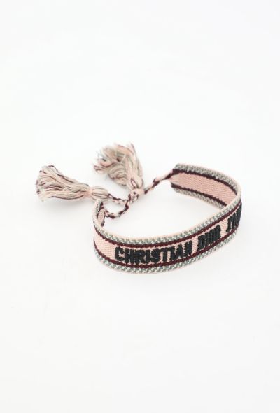 Dior J’Adior Embroidered Bracelet in Pink – 2023 - 2 Dior J’Adior Embroidered Bracelet in Pink – 2023 - 2