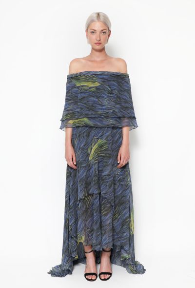                             S/S 2012 Van Gogh Silk Dress - 1