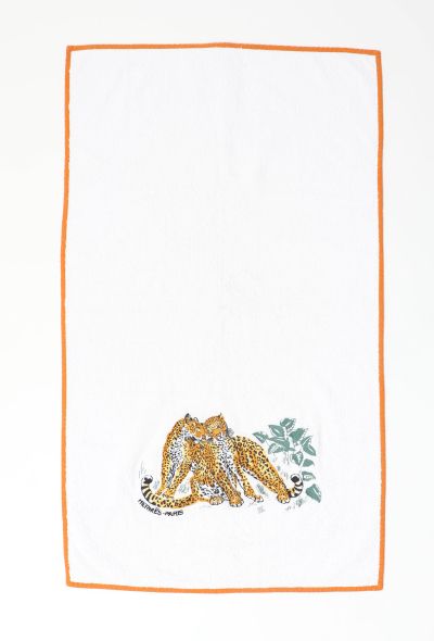                                         Vintage "Les Léopards" Towel-1