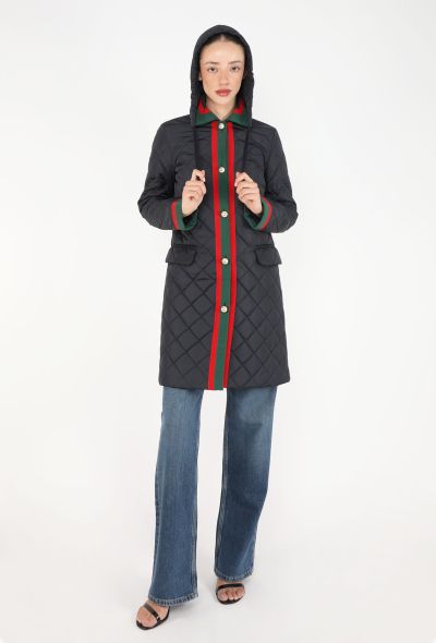 Gucci Quilted Hooded Puffer Coat - 1