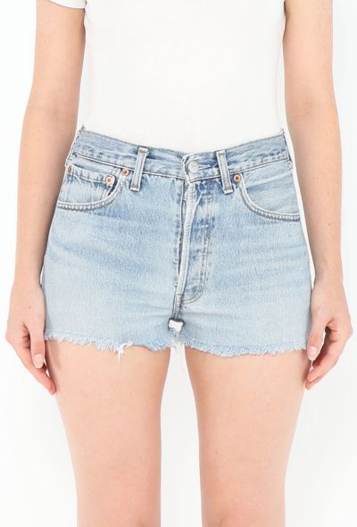 Levi's Early 2000s 501 Frayed Shorts - 2 Levi's Early 2000s 501 Frayed Shorts - 2