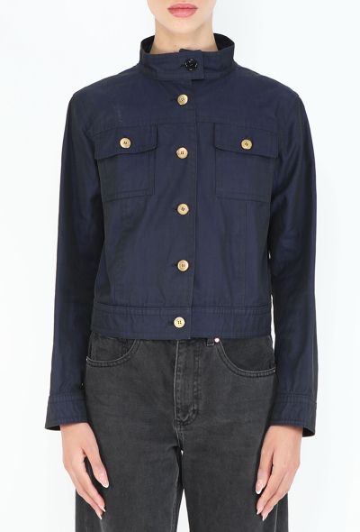Saint Laurent '70s Flannel-lined Harrington Jacket - 1
