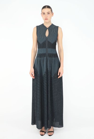 Alaïa S/S 2018 Iridescent Ribbed Gown - 1