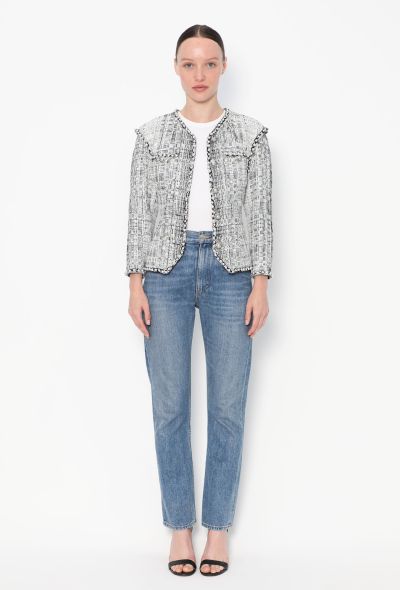 Chanel STUNNING Pearl Trim Lesage Jacket - 2 Chanel STUNNING Pearl Trim Lesage Jacket - 2