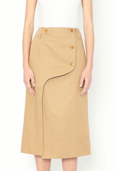 Givenchy 2019 Asymmetrical Gabardine Skirt - 2 Givenchy 2019 Asymmetrical Gabardine Skirt - 2