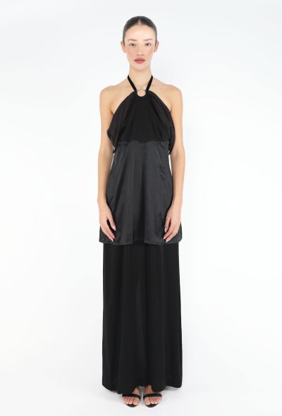 Maison Margiela RARE F/W 2006 Layered Strass Halter Gown - 1