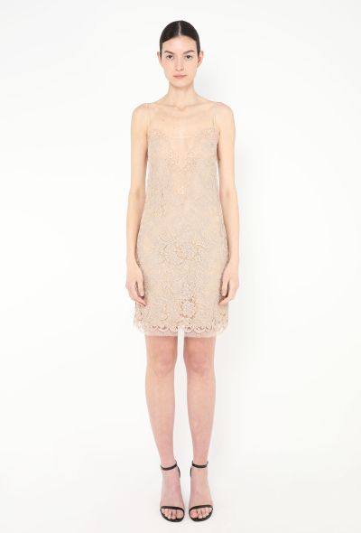 Gucci 2016 Guipure Lace Slip Dress - 2