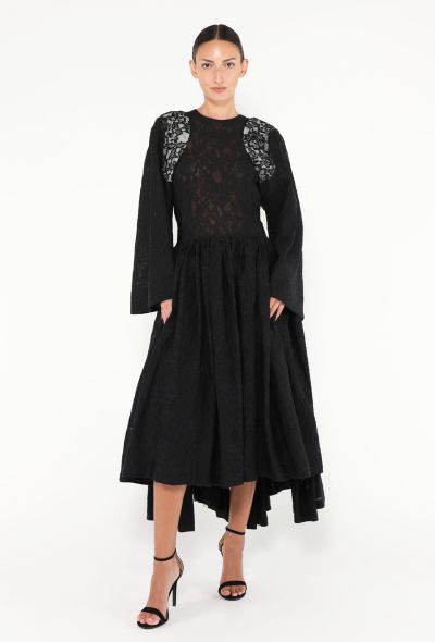 Comme des Garçons F/W 2015 Asymmetrical Lace Dress - 1