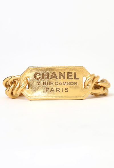                             Chanel by Virginie Viard Rue Cambon Chainlink Bracelet